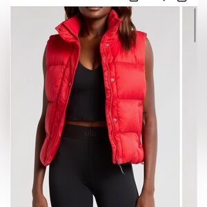 Beyond yoga red vest